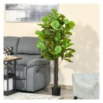 Kunstboom - Lance - Decoratief - Kantoor - Groen