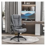 Massagestoel - ZenMassage - Verstelbare stoelhoogte - Ergonomisch design - Grijs