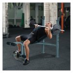 Fitnessbank - Multifunctioneel - Staal - Zwart