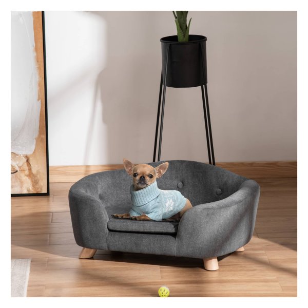 Huisdierensofa - ComfortZone - Zacht en Stevig - Grijs