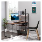 Kantoortafel - BasicHome - Computerbureau - Zwart