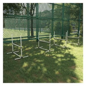 Agilityhindernissen - Hondentrainingsset - Slalom stang - Plastic - Wit