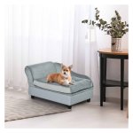 Hondenbed - Comfort Deluxe - Pluche - Ventilator - Lichtblauw