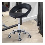 Werkkruk - Dynamisch - Ergonomisch - Zwart