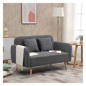 Loveseathoezen - ComfortZone - Waterafstotend - Luxe - Grijs