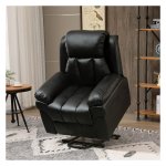 Relaxfauteuil - Comfort Meubels - Elektrisch verstelbaar - Zwart