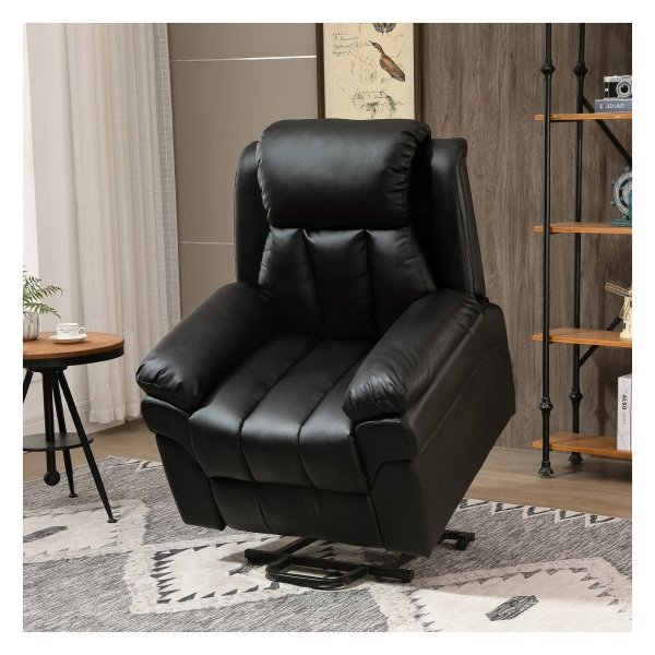 Relaxfauteuil - Comfort Meubels - Elektrisch verstelbaar - Zwart