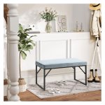 Bank - Luxe Living - Fluweel - Blauw
