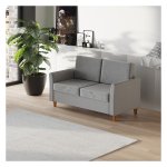 Tweepersoonsbank - Comfort - Stijlvol - Lichtgrijs