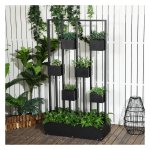 Bloembakken - Verticaal Groentebed - Zwart