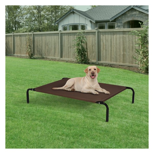 Huisdierbed - LuxePaws - Stevig en comfortabel - Koffie