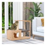 Klimboom - Sparrenhout - Natuurlijk - Beige