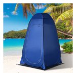Tent - Draagbare douche/toilet - Mobiele kleedkamer - Blauw