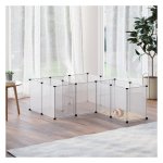 Caviaverblijf – Uitbreidbaar - Inclusief 18 platen – Wit