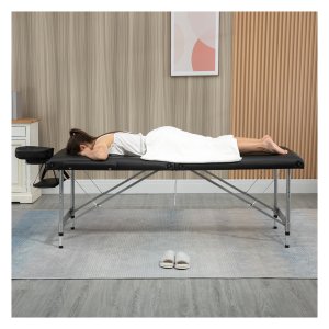 Massagebankzones - Luxxus - 7 zones - verstelbaar - zwart