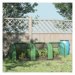 Kweekbak - Groene vingers - Plantenfokfolie - Staal - Groen