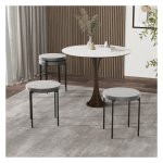 Barkruk - Stijlvol Design - Comfortabele zitting - Zwart.
