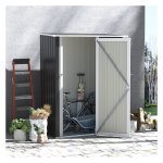 Tuinhuisje - OutdoorLife - Stalen deur - Donkergrijs