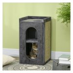 Kattentoren - Krabbak - 2 grotten - 2 verdiepingen - donkergrijs