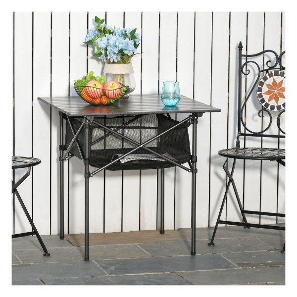 Campingtafel – Outdoor Explorer - stevig en lichtgewicht - grijs