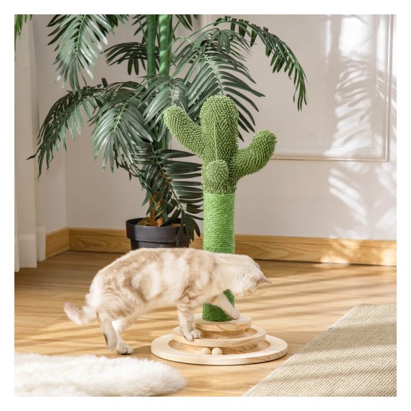 Krabmeubel - Krabpaal - Cactus & Dennenboom - Groen