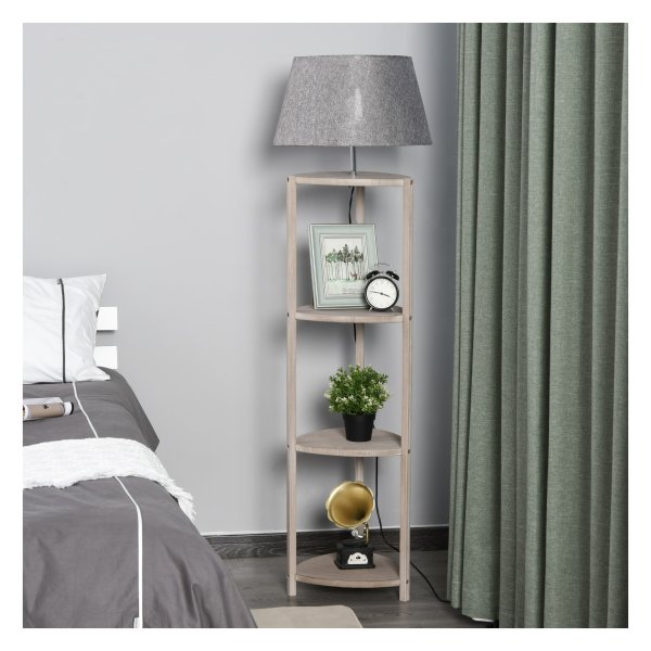 Lampplank - Scandinavisch - Grijs - 40W