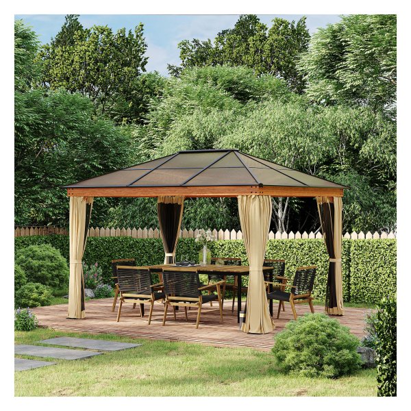 Tuintent - EasyGarden - Waterdicht - Zijwanden - Grijs