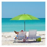 Parasol - StrandXL - UV-bescherming - Dubbel dak - Groen