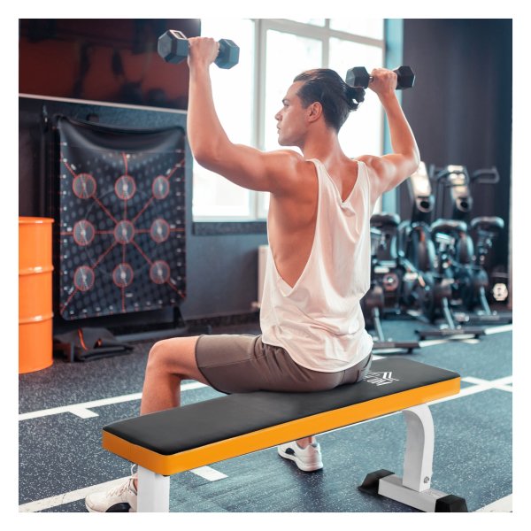Trainingsbank – FitnessGear - Multifunctioneel – Staal - Zwart