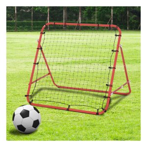 Voetbalrebounder - Topkick - Duurzaam - Opvouwbaar - Blauw