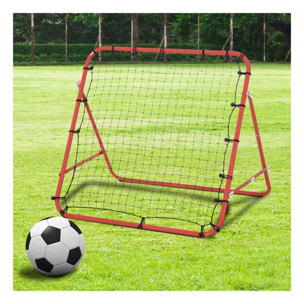 Voetbalrebounder - Topkick - Duurzaam - Opvouwbaar - Blauw