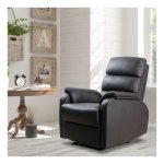 Tv-fauteuil - Ergonomisch verstelbaar - Synthetisch leer - Bruin