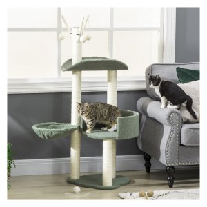 Klimboom – Kattenparadijs - Speelplezier – Krabpaal - Grijs