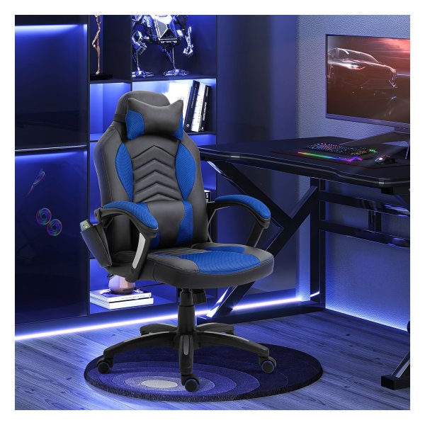 Massagestoel - ComfortPro - Warmtefunctie - Ergonomisch - Zwart