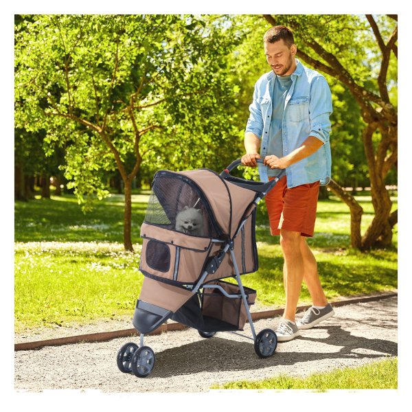 Huisdierbuggy - LuxPet - Stijlvol en comfortabel - Blauw