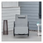 Hangmatstoel - RelaxGarden - Veerkrachtig en comfortabel - Grijs
