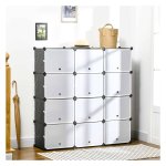 Opbergdoos - DIY Shoebox - Plastic & Staal - Zwart-wit