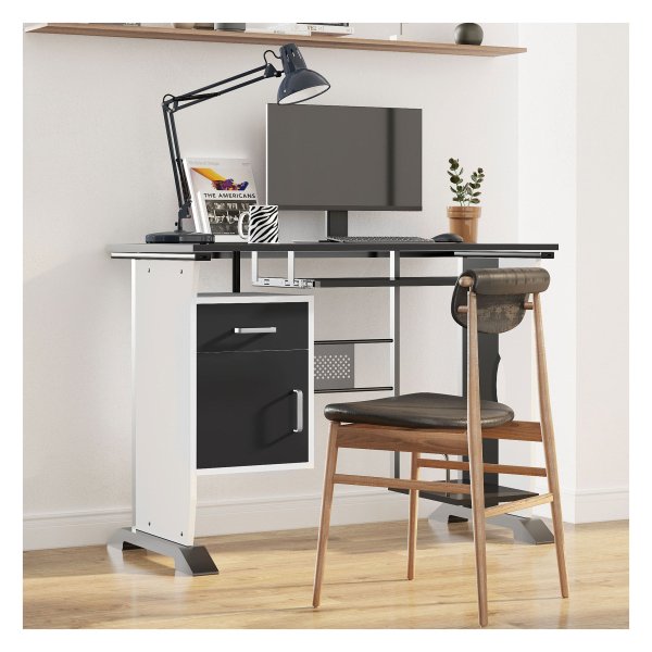Bureau - Hoogglans - Modern - Zwart