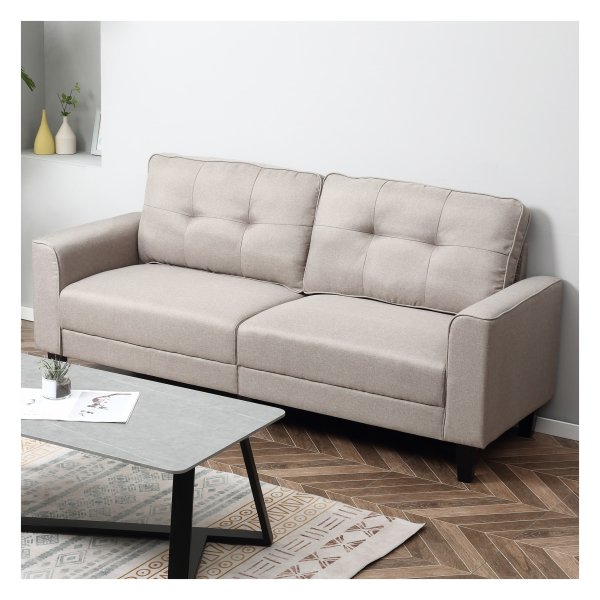 Bankstel - CozyHome - Middeleeuwse stijl - Beige