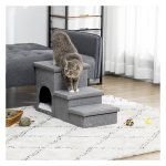 Huisdierenhelling - Luxe Paw - Stabiel en comfortabel - Lichtgrijs