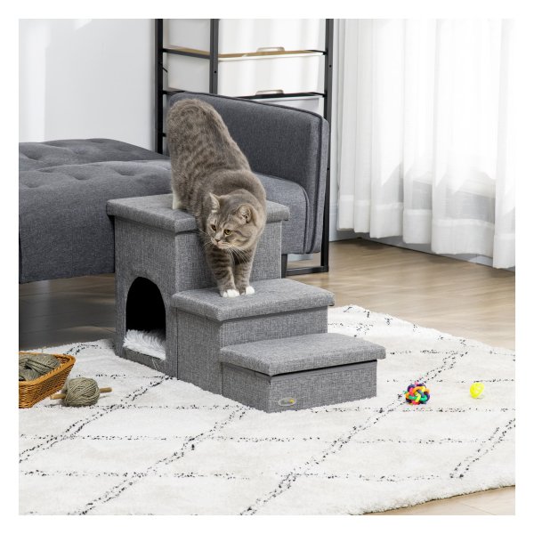 Huisdierenhelling - Luxe Paw - Stabiel en comfortabel - Lichtgrijs