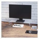 Laptopstandaard - Ergonomisch transparant - Laptop, PC - Zwart