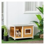 Hondenhok - PetHouse - Terras - Weerbestendig - Oranje