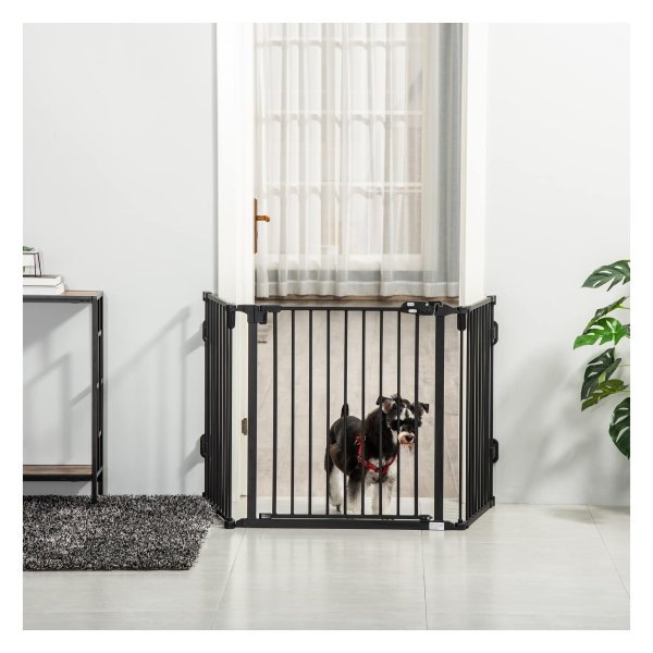 Hekwerk - Strongguard - Opvouwbaar – Automatische vergrendeling - Zwart