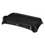Tafelgrillplaat - TurboChef - Anti-aanbaklaag - Regelbare thermostaat - Zwart