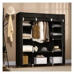 Kledingkast - TrendyLife - Ritssluiting - Stoffen - Grijs
