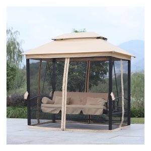 Tuinschommel - Zijwanden - Beige