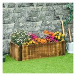 Bloembak - Verhoogd - Dennenhout - Naturel