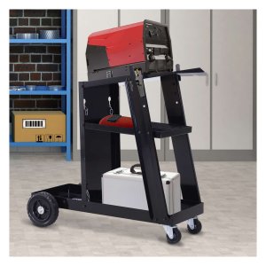 Lasapparaat - Werkplaatswagen - Veiligheidsketting - Zwart