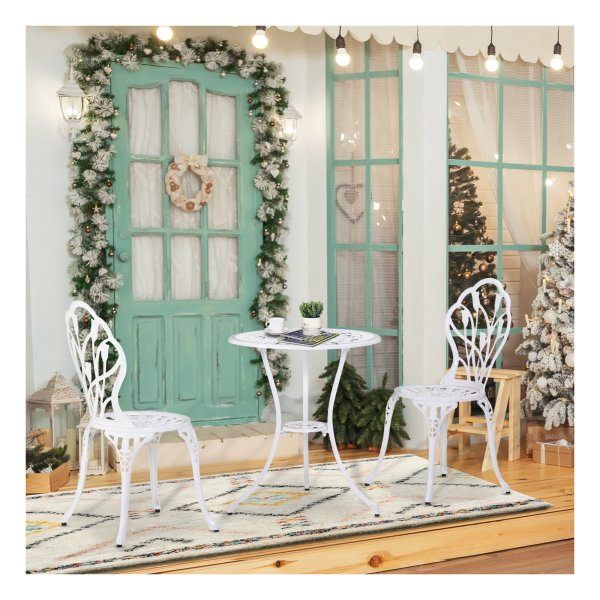 Tuinset - BuitenBlik - Aluminium - Wit